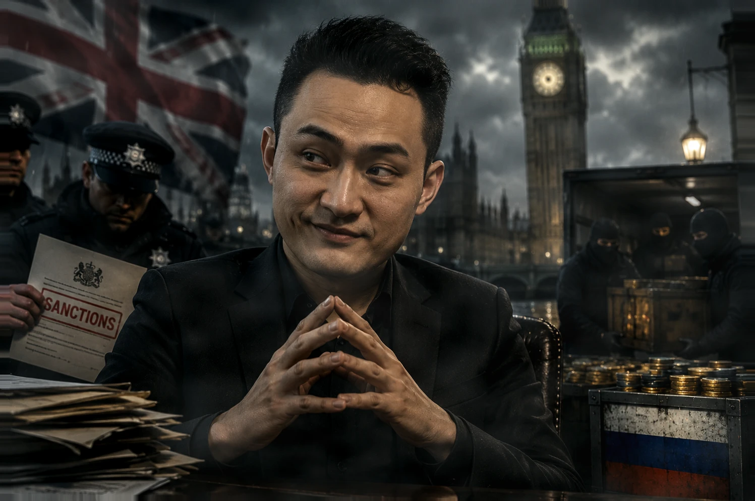 UK Blacklists Justin Sun's HTX Exchange for Allegedly Helping Russia Evade Sanctions