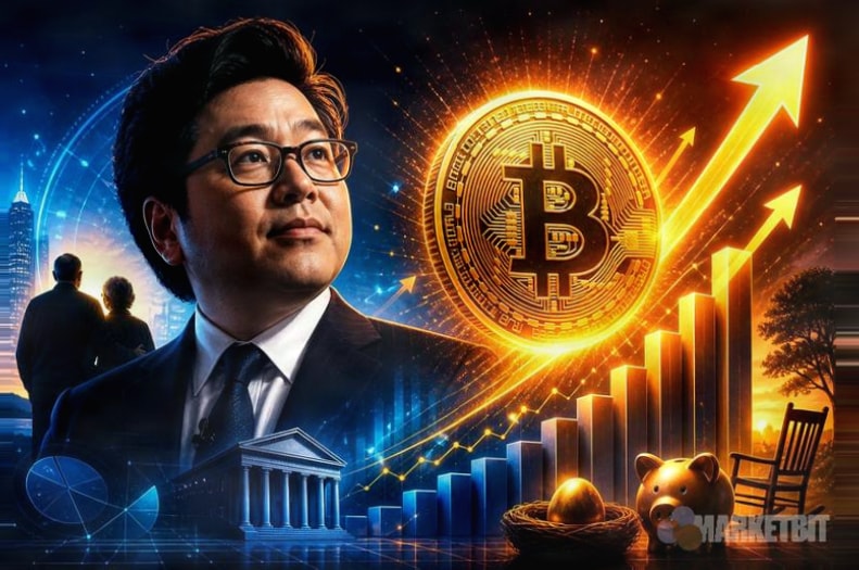 汤姆·李:退休投资配置或将使比特币采用增长200倍