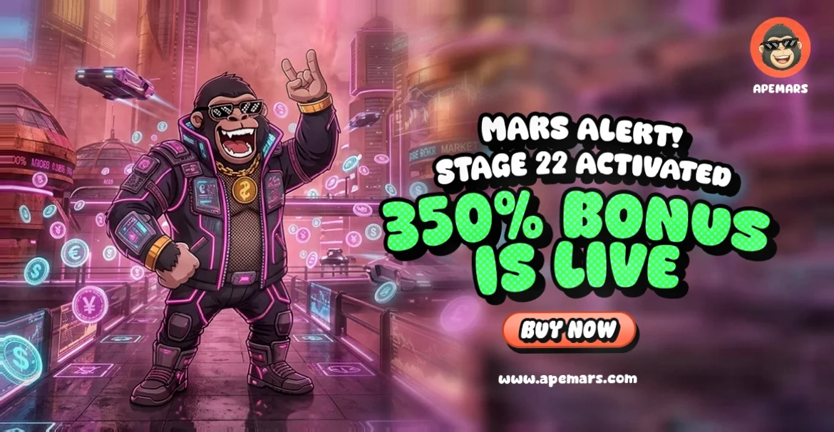 Missed the Rise of Chainlink and Monero? $APEMARS Now at $0.000482480 Becomes the Preferred Meme Coin Presale Project