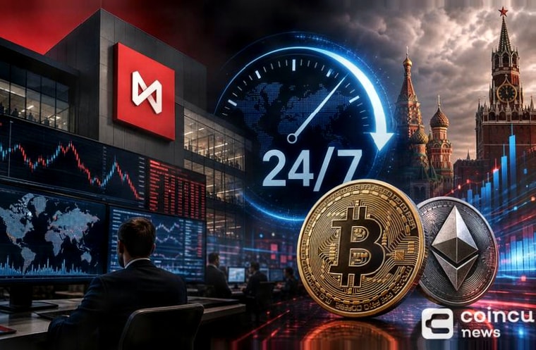 莫斯科交易所探讨24/7加密货币现货交易的可能性