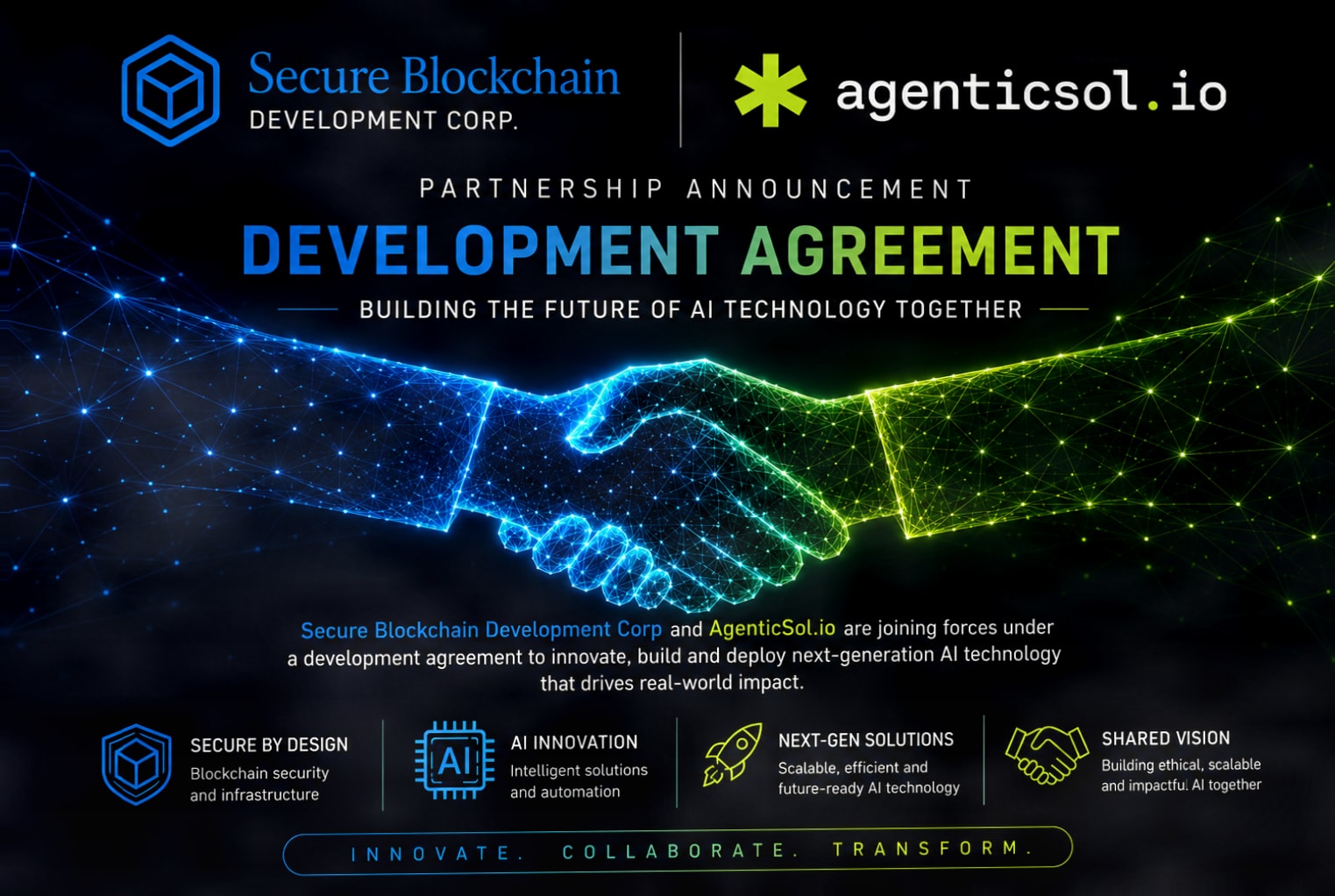 Secure Blockchain与Eliza基金会达成协议，推动Agentic AI战略发展